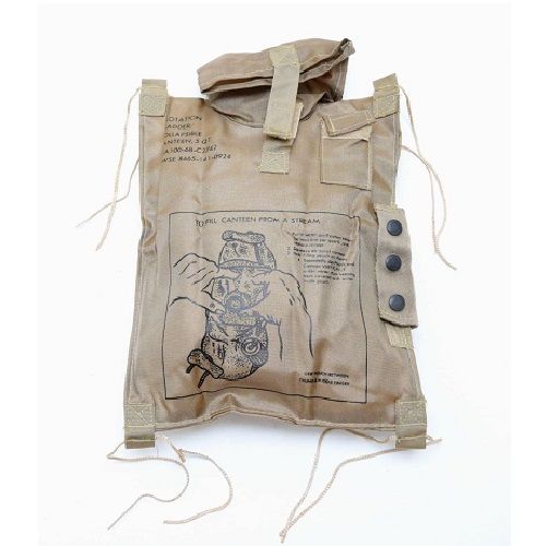 Military Style Desert Tan 5 Quart Collapsible Canteen | Army Navy