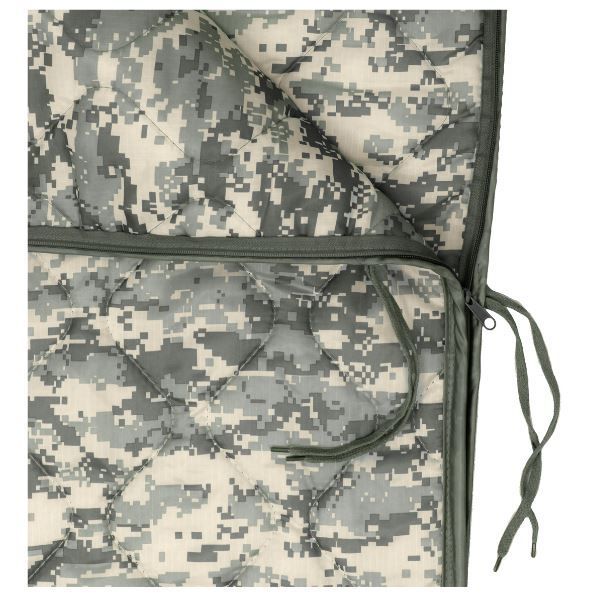 Poncho Liner US ARMY Mil-Tec – Matelassé Olive – Couverture / Sac De Couchage