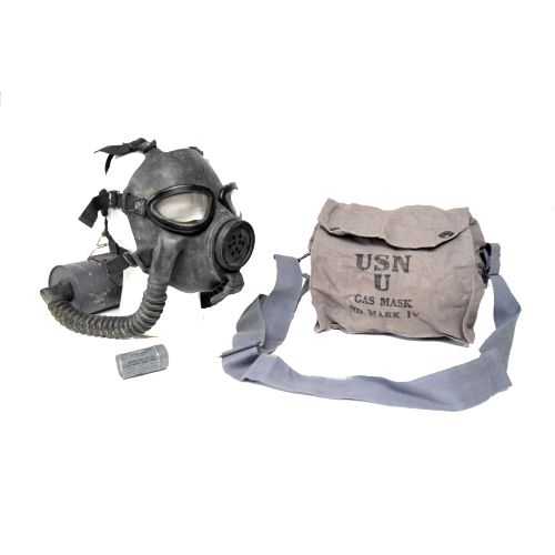 GI WWII USN MK IV Gas Mask Set | Army Navy Sales