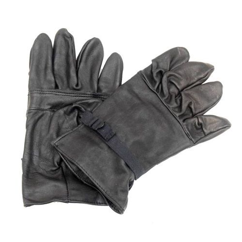 小物 US ARMY LEATHER GLOVES Size8 US Army Leather Mechanics Work Tactical Gloves