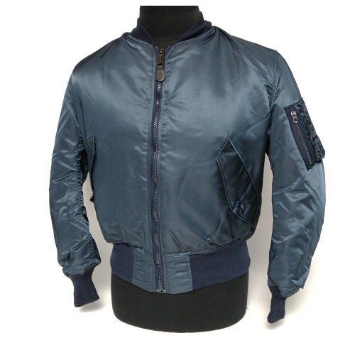 US Made Navy Blue MA-1 Pilot's Flight Jacket | Army Navy Sales