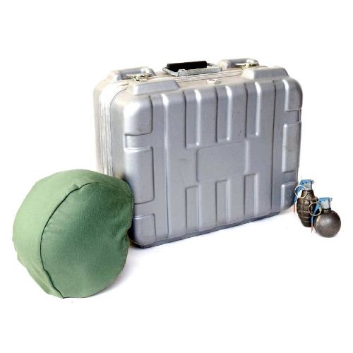 Thermodyne Shock Stop Flight Hard Plastic Case Silver | Army Navy