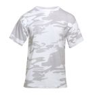White Snow Camo T Shirt