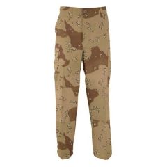 Military Spec 6 Color Desert Poly Cotton BDU Pants