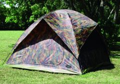 Headquarters Camouflage Square Dome Tent