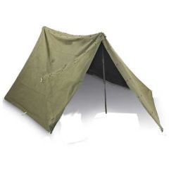 Complete Used GI Shelter Halves Pup Tent