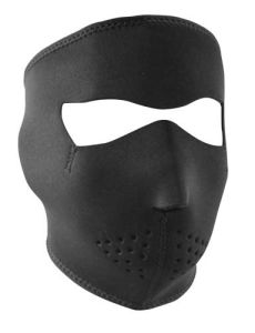 Black Neoprene Face Mask