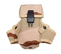 US Made 3 Color Desert Camo M16 AR15 Ammo Pouch With Grenade Wings