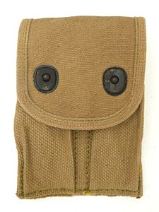 GI .45 cal WWI Ammo Pouch M-1918 Rounded Flap