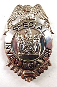 Special Investigator Badge - Small