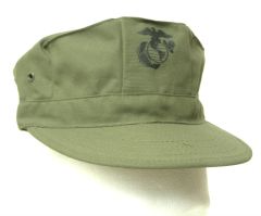 2 Pack Of OG-107 Cotton Sateen USMC Hats (X-Small)