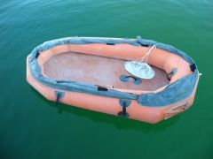 Survival Life Raft Inflatable Type LRU-3/P U.S. Army