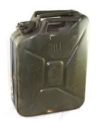 GI Used OD Nato 5 Gallon Jerry Can