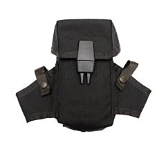 US Made Black M16 AR15 Ammo Pouch With Grenade Wings