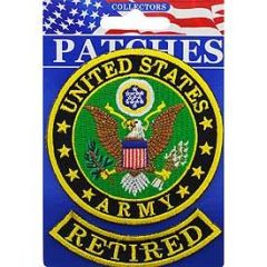 PATCH-ARMY LO,RETIRED