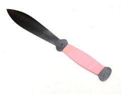 Large Pink Handled Vintage Throwing Knife