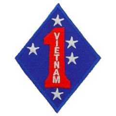 PATCH-VIET,USMC,1ST DIV.