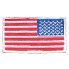 PATCH-FLAG USA,RECT.WHITE (RIGHT ARM)