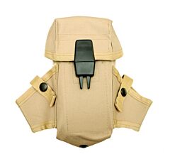 US Made Tan M16 AR15 Ammo Pouch With Grenade Wings