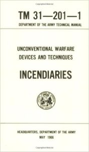 Unconventional Warfare Devices-Incendiaries Manual TM 31-201-1