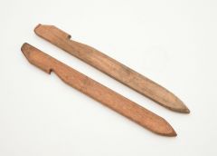 2 Pack of GI 16 inch Wooden Tent Stakes 3/4 inch Wide