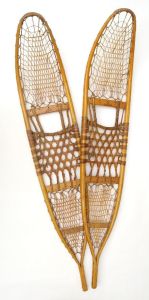 Original WWII Snowshoes with Bindings