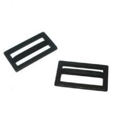 Black Anodized Rifle Sling Sliders 2 Pack