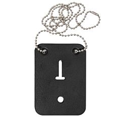 Low Profile Leather Badge Holder