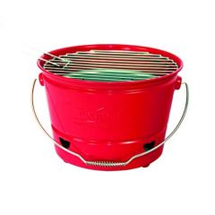 Red EZ Portable BBQ Bucket