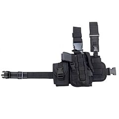 Cactus Jack Black Drop Leg Holster with Mag Pouch