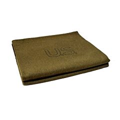 US Spec Military Style OD Wool Blend Army Blanket