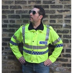 British Police Long Sleeve Reflective Lightweight Jacket