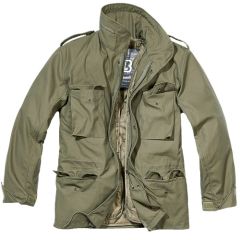 Classic Military Style OD M65 Field Jacket with Liner