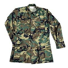 GI Defense Personal BDU Jacket Woodland ERDL Camo