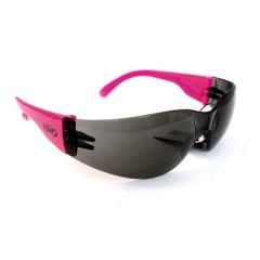 Global Vision Rider Sunglasses Neon Pink With Smoke Lens