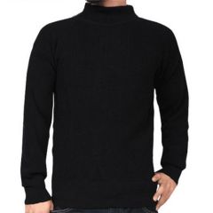 Military Style Navy GOB Deck Sweater