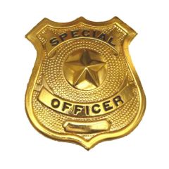 Special Officer Gold Badge Large
