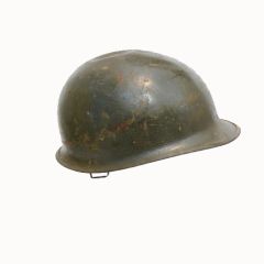 Used GI M1 Steel Pot Helmet Grade II