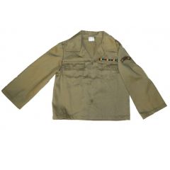 Kids Khaki Army Fatigue Shirt