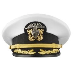 New GI US Navy Dress Hat Commodore