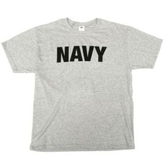 Military Style Navy PT T Shirt