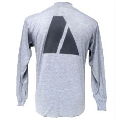GI Long Sleeve Grey Army PT Shirt Back Printing Only