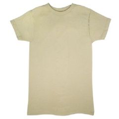GI 100% Cotton Sand T Shirt Irregular