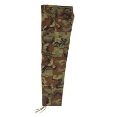 SWI 100% Cotton Woodland Camouflage Ripstop BDU Pants