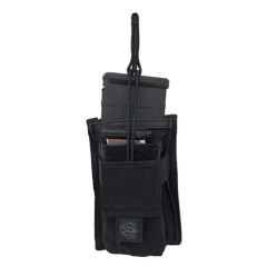TacProGear Black Single Rifle Mag with .45 Front Pouch Universal