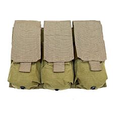 New GI Eagle Industries M-4 Triple Mag Pouch Coyote