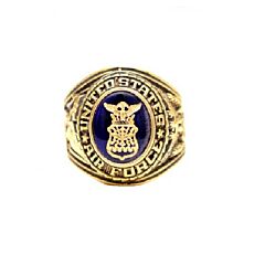 United States Air Force Branch of Service 18k Gold Ring