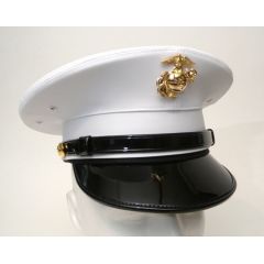 New GI Marine Corps Dress Cap with Cap Device