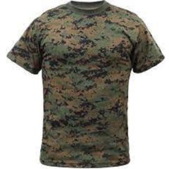 Marine Woodland Digital T Shirt