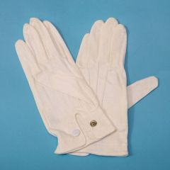 Vintage White Parade Gloves